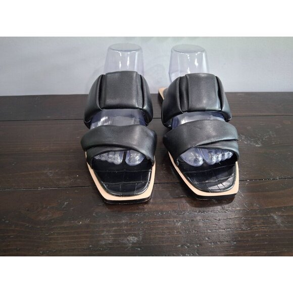 NWOB Circus NY by Sam Edelman Inara Black Flat Sandal/Sz. 7.5M - Picture 5 of 9